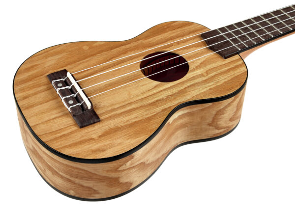 HARLEY BENTON UKULELE - 𝐀𝐮𝐭𝐡𝐞𝐧𝐭𝐢𝐜 𝐔𝐊-𝟏𝟐 𝐒𝐭𝐚𝐢𝐧 𝐀𝐬𝐡 𝐔𝐤𝐮𝐥𝐞𝐥𝐞 - Image 2