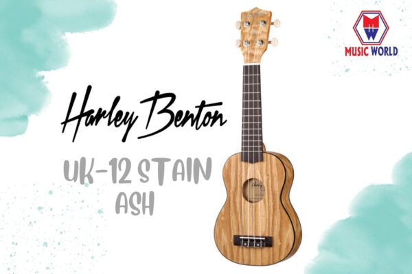 Harley Benton Ukulele uk-12 stain ash and authentic