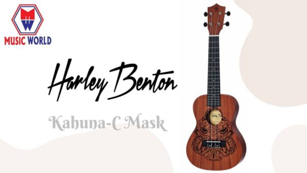 HARLEY BENTON UKULELE - 𝗞𝗮𝗵𝘂𝗻𝗮-𝗖 𝗠𝗮𝘀𝗸 𝗠𝗼𝗱𝗲𝗹